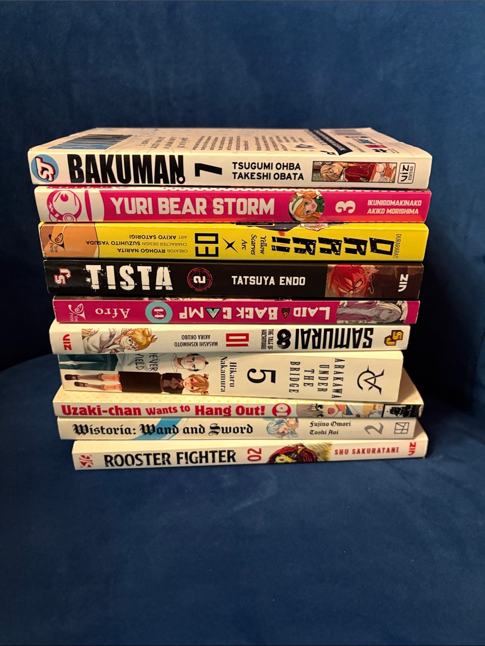 10 New Japanese Comic /Anime Graphic Novels Variety Magna